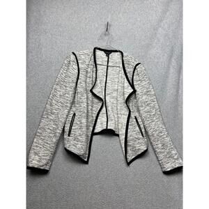 70s Ann Taylor Woven Tweed Open Front Blazer Jacket Womens M Office Career Work